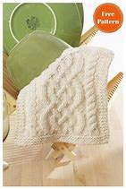 Image result for Dishcloth with Cable
