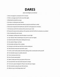 Image result for dares