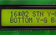Image result for Big Character LCD 16X2