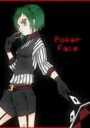 Image result for Poker Face Expression Anime
