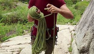 Image result for Climbing Rope Coil