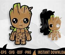 Image result for Baby Groot Stencil