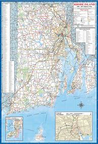 Image result for Highway Map of Rhode Island