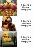 Image result for Winnie the Pooh China Meme