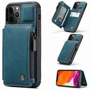 Image result for Leather iPhone 12 Flip Case