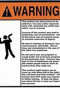 Image result for Funny Product Warning Labels