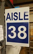 Image result for Changeable Aisle Signs