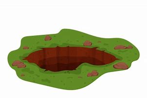 Image result for Dirt Hole Cartoon