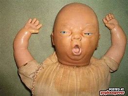 Image result for Baby Doll Caved in Face Meme