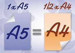 Image result for A5 or A4