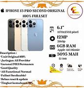 Image result for Harga iPhone 13 Pro Bekas