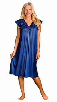 Image result for Short Cotton Nightgowns