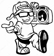 Image result for Kid Holding a Boombox