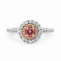 Image result for Round Pink Diamond Ring