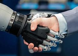 Image result for Man Working with Robot