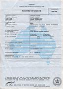 Image result for Arizona Death Certificate Worksheet