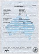 Image result for Arizona Death Certificate Frame