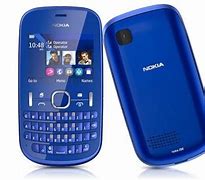 Image result for Nokia Asha 200 Blue