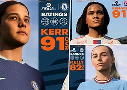 Image result for FIFA 23 Female Cover
