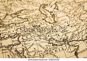 Image result for Antique World Map Middle East
