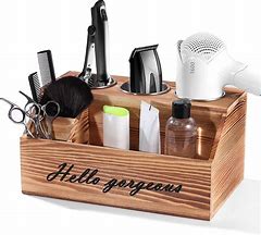 Image result for Hair Storage Out of Wood