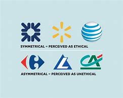 Image result for asymmetric logo definition