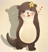 Image result for Chibi Otter