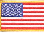 Image result for American Flag Patch White Border