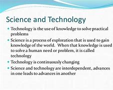 Image result for Difference Between Science and Technology for Kids