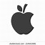 Image result for Bitten Apple Silhouette