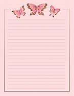 Image result for Butterfly Stationery