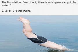 Image result for Floating in Water Meme