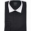 Image result for Black Shirt with White Collar