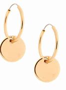 Image result for 12Mm Gold Hoop Earrings