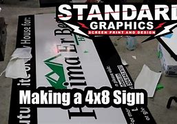 Image result for 4X8 Project Sign Frame