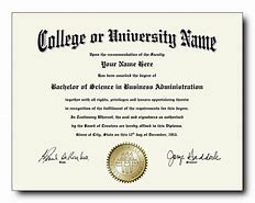Image result for Printable Fake College Diplomas Degree