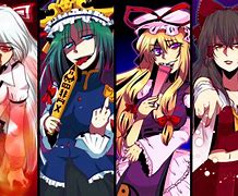Image result for Bad Apple Anime Characters
