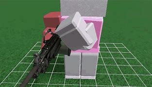 Image result for Roblox Noob with Gun Meme