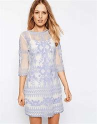 Image result for White Shift Dress