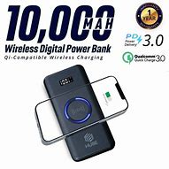 Image result for Wireless Charging Power Bank 10000mAh