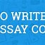 Image result for Essay Cover Page Format