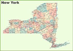 Image result for New York State Capital Map