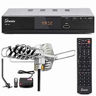Image result for Digital TV Converter Box and Antenna Combo