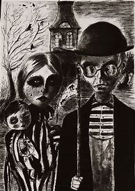 Image result for Gothic Punk Art