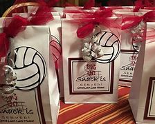 Image result for Volleyball Gift Bag Ideas
