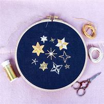 Image result for Open Star Embroidery Design