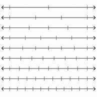 Image result for Blank Fraction Number Lines