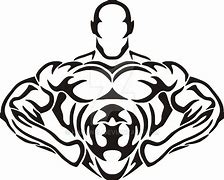 Image result for Drawing of Strong Man