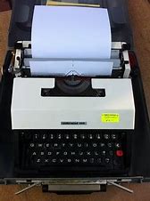 Image result for You Should Be Writing Type Writer