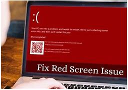 Image result for A1550 Red Screen Problem